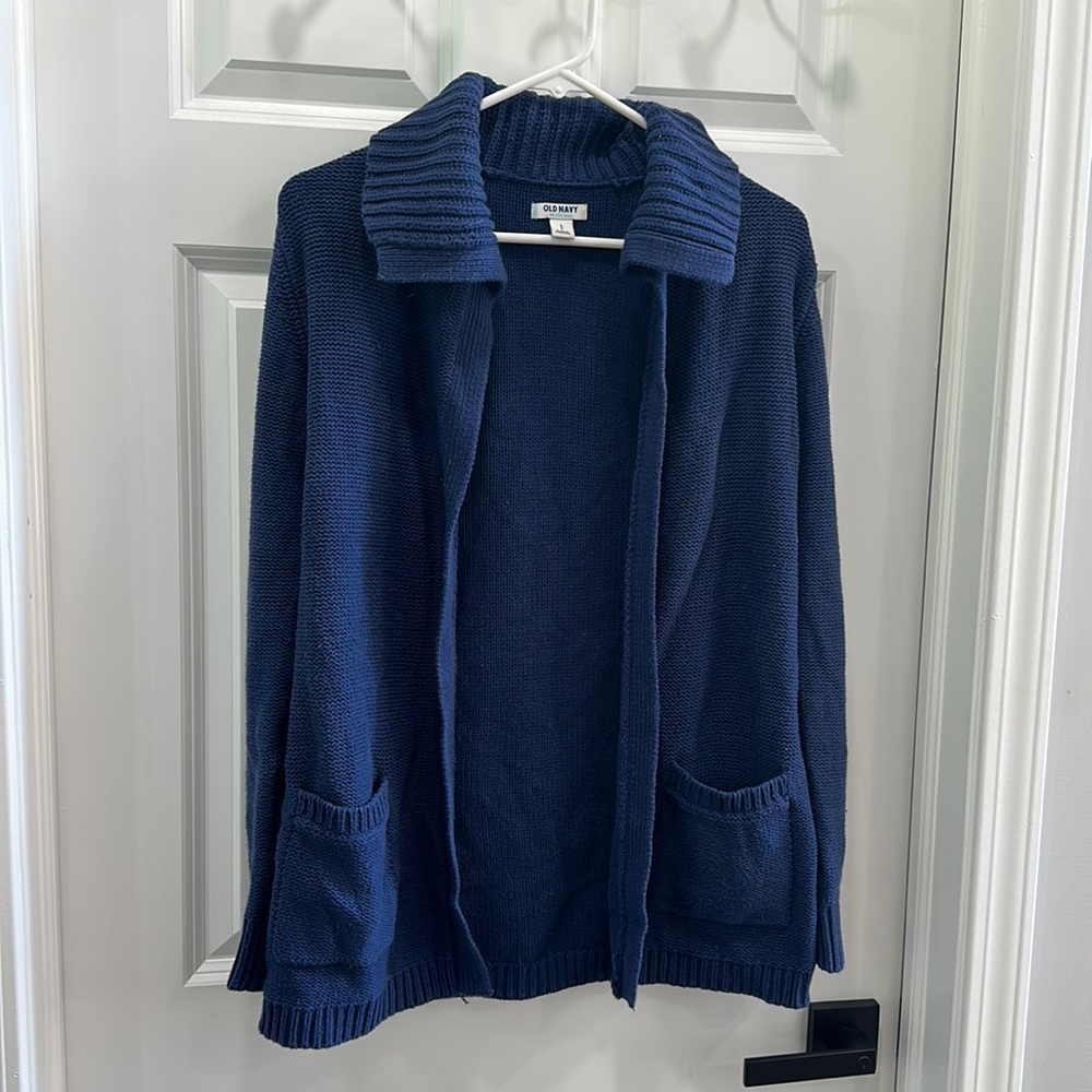 Old Navy Blue Cardigan/Sweater